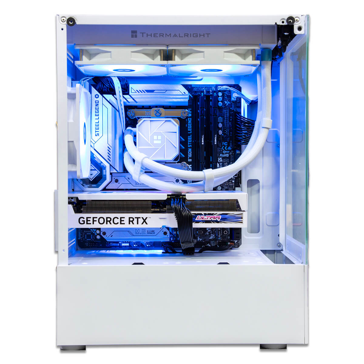 Vỏ case máy tính Infinity Aqua M White – Micro-ATX Chassis_ HÀNG CHÍNH HÃNG