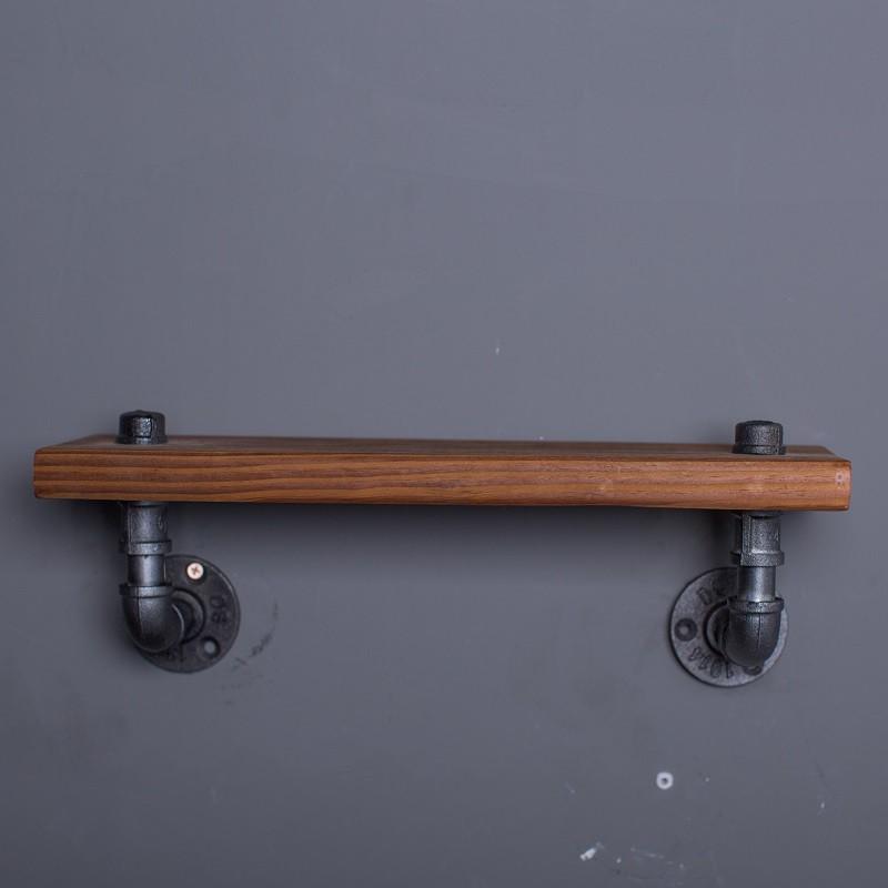 Kệ ống nước treo tường, kệ ống nước giá sách trang trí phòng khách quán cafe homestay