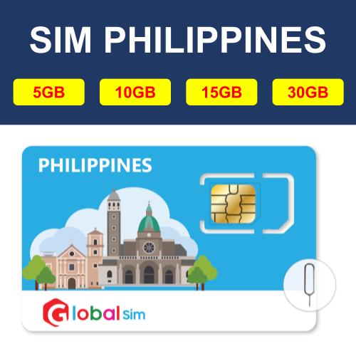 SIM DU LỊCH PHILIPPINES - GÓI CỐ ĐỊNH (HÀNG CHÍNH HÃNG)