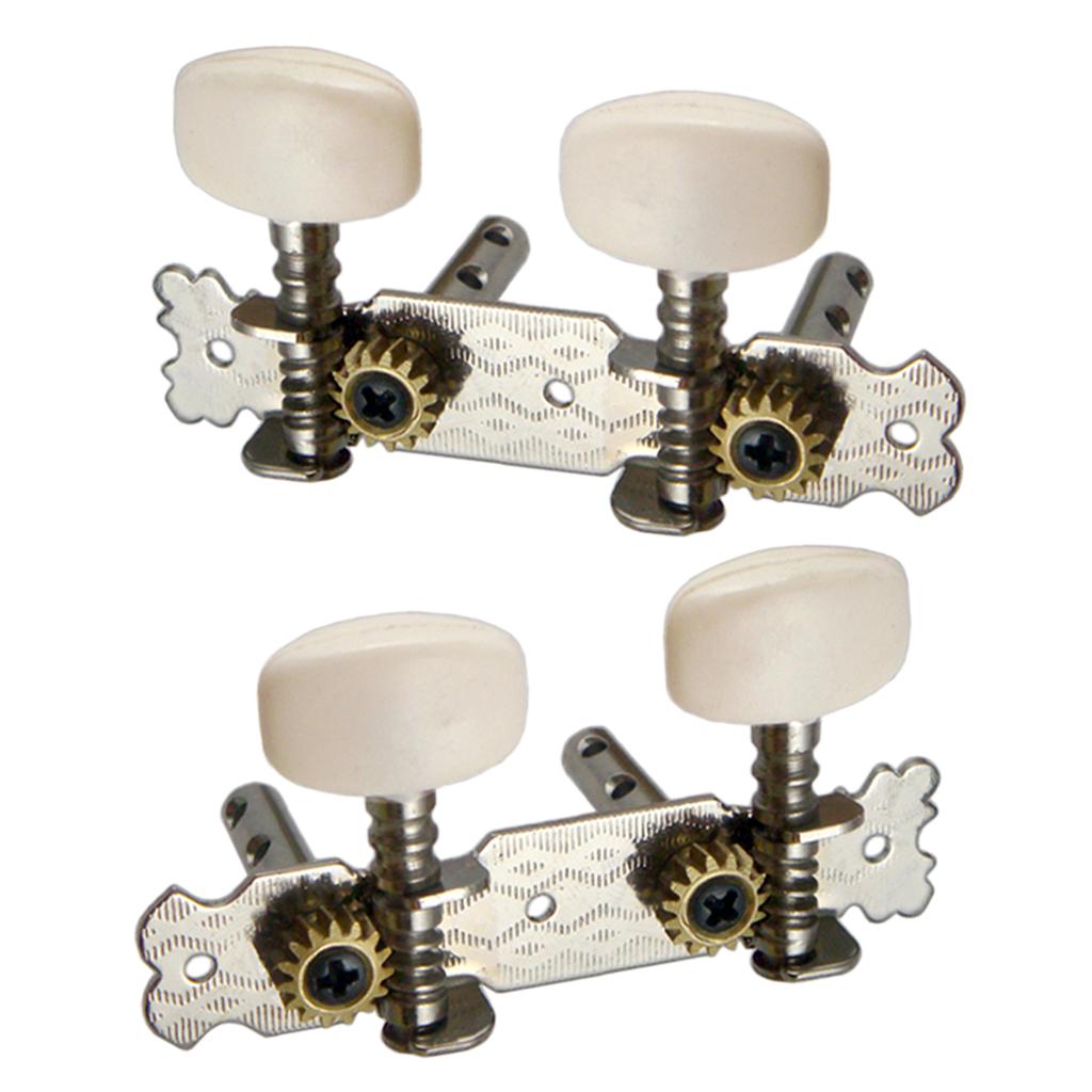 2pcs Ukulele Tuning Pegs Machine Heads Tuners for Ukulele Classical Guitar