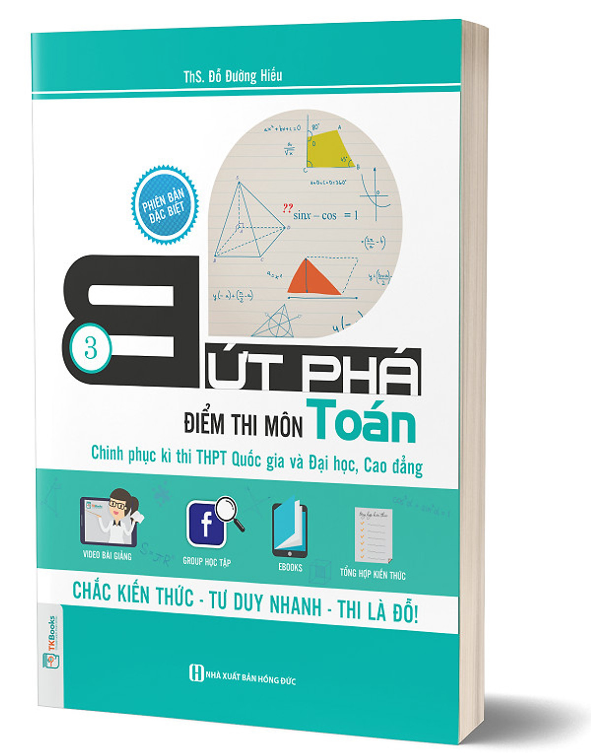 Combo Bứt Phá Điểm Thi THPT Quốc Gia Môn Toán ( tập 1 , tập 2 , tập 3)