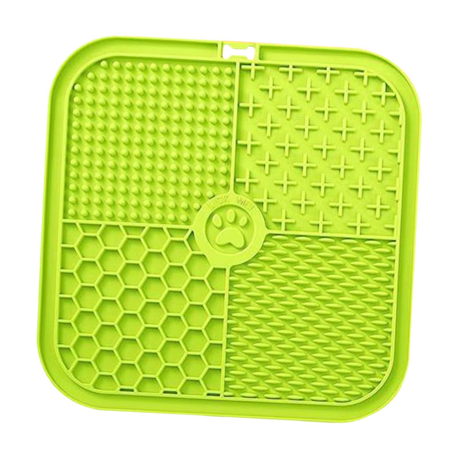 Licking Mat for Dogs and Cats with Suction Cups Pet Food Licking Mat