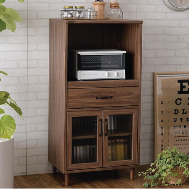 Tủ bếp Powry Japan 1260L- Màu walnut (màu gỗ óc chó)