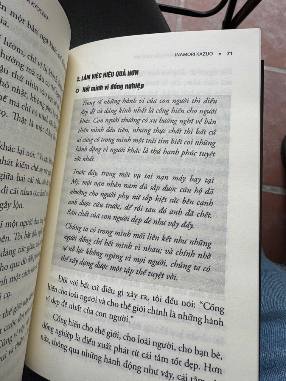 (Bìa cứng) TRIẾT LÝ KINH DOANH CỦA KYOCERA – Inamori Kazuo – Thanh Huyền dịch – Thái Hà – NXB Công Thương