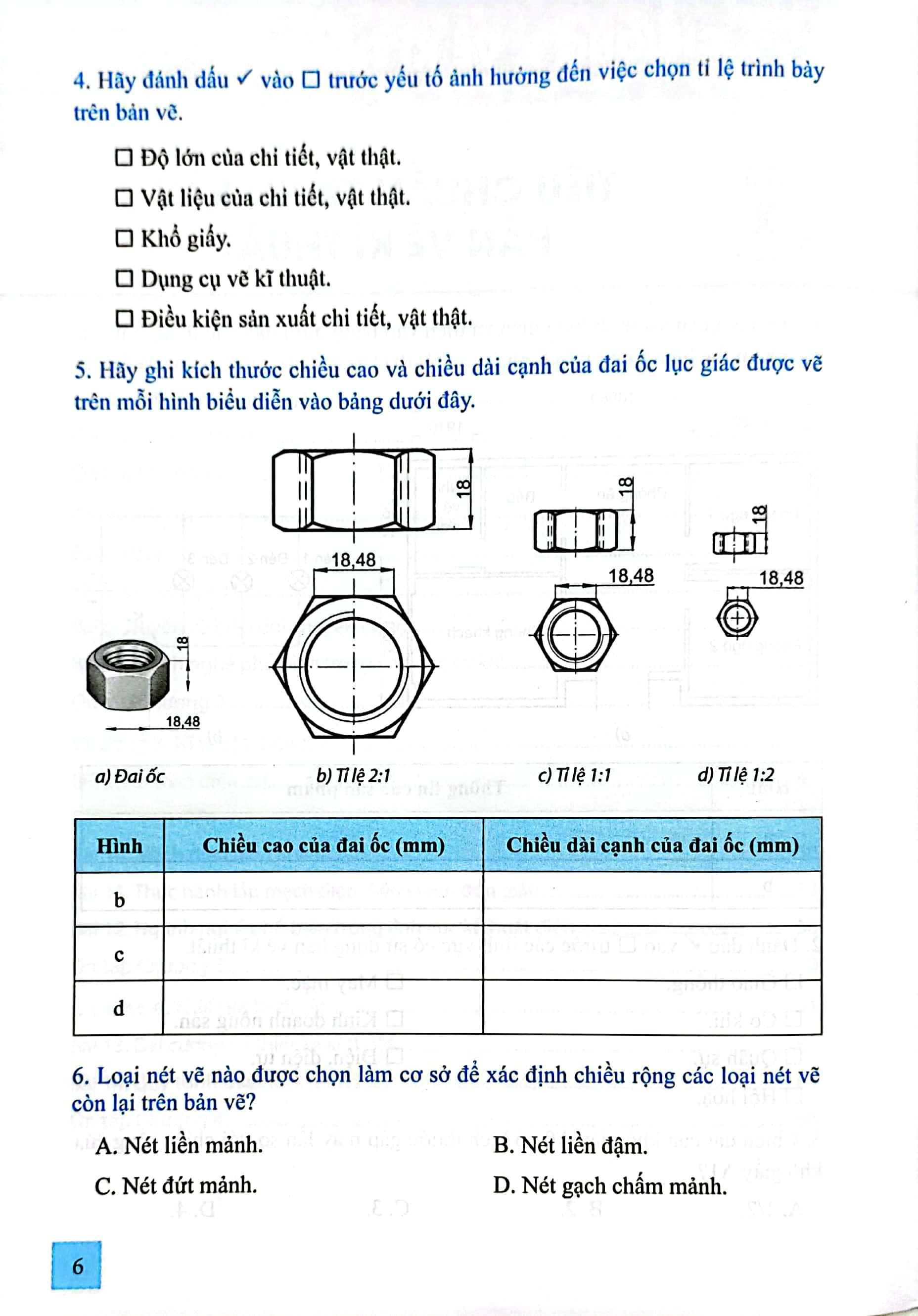 Sách Giáo Khoa Bài Tập Công Nghệ 8 (Chân Trời) (Chuẩn) - ảnh 4