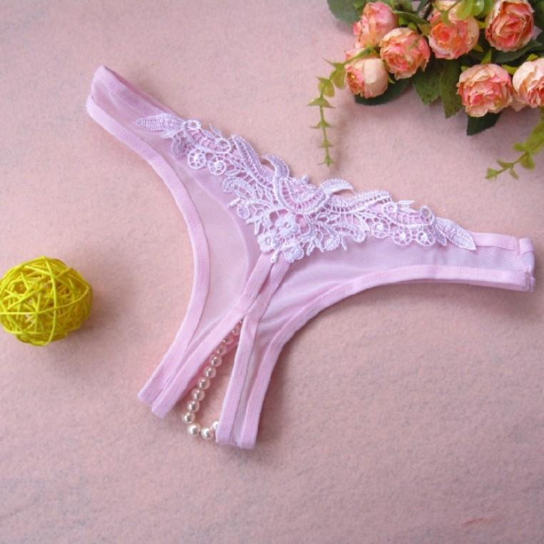 Quần lọt khe đính hạt ngọc sexy