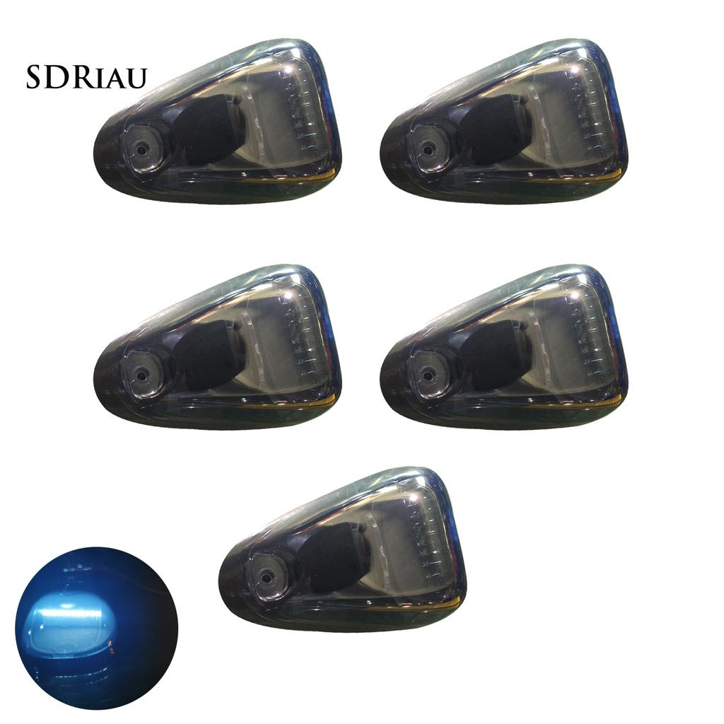 Set 5 Đèn Led 9 Bóng Gắn Trần Xe Suv Jeep Atv