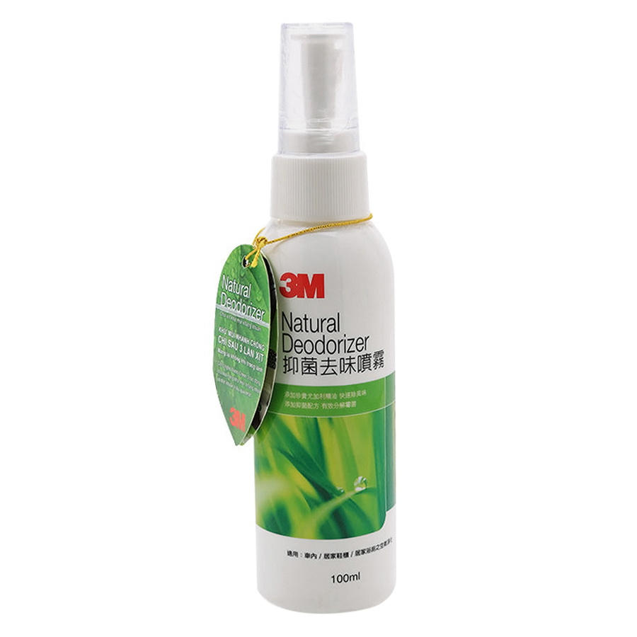 Chai Xịt Khử Mùi Diệt Khuẩn 3M Natural Deodorizer  (100ml)