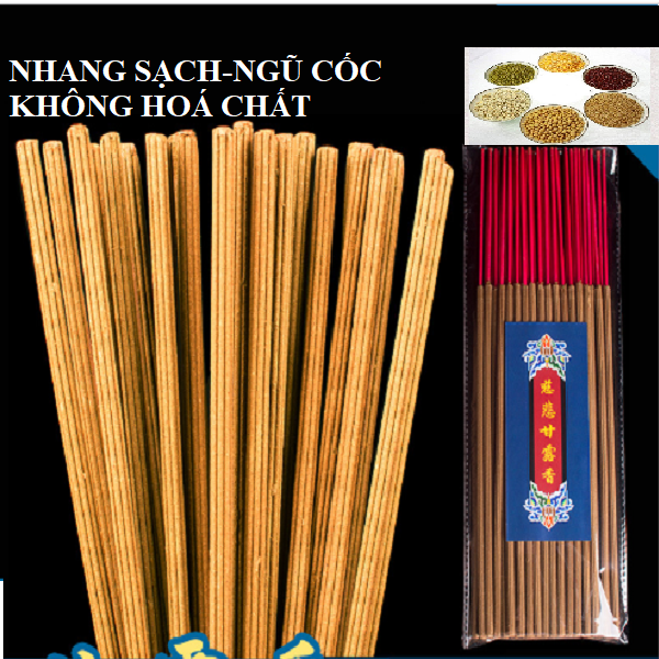 Nhang thơm Ngũ Cốc 42 nén thơm 31cm