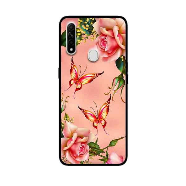 Ốp Lưng in cho Oppo A8 Mẫu Hoa Hồng 2 - Hàng Chính Hãng