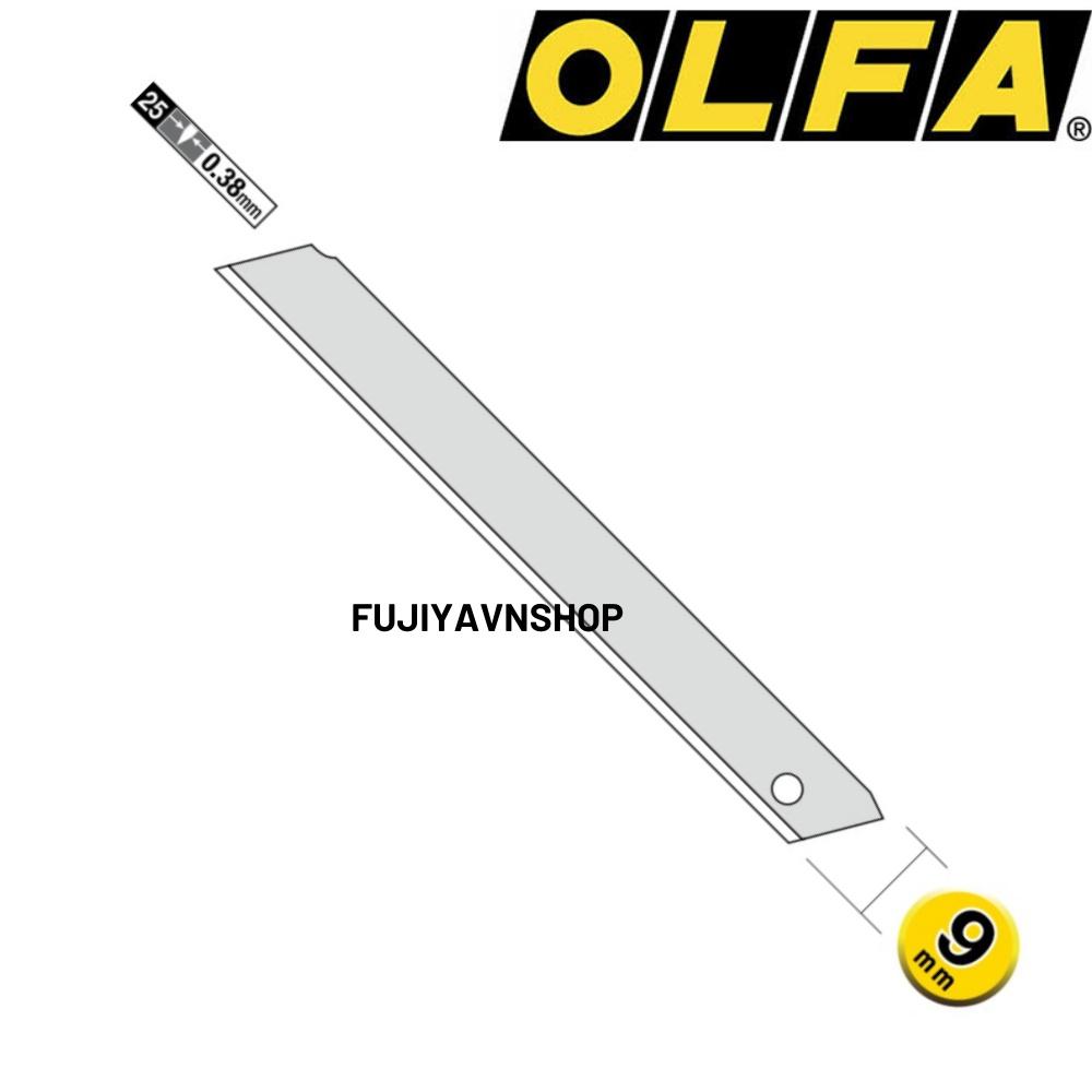 Lưỡi dao thay thế Olfa (không khía) AB-SOL-50