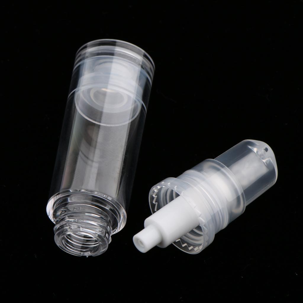 15 Cái 5/8/12 Ml Bơm Báo Chí Trống Ống Đựng Mỹ Phẩm Kem Dưỡng Da Chai Du Lịch