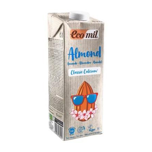 - Sữa Hạt Hạnh Nhân Nguyên Chất Calcium Hữu Cơ Ecomil 1L