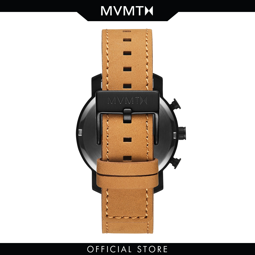 Đồng hồ Nam MVMT dây da 40mm - Chrono 40 D-MC02-WBTL