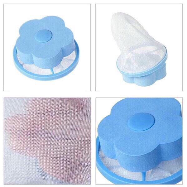 Combo 2 Phao Lọc Cặn Bẩn Máy Giặt Thông Minh - Túi Lọc Lông Tóc Trong Máy Giặt 008940 shop Giang Phạm