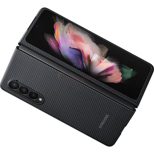 Ốp lưng nhựa cứng cho Samsung Aramid Cover Samsung Galaxy Z Fold3 EF-XF926 - Hàng chính hãng