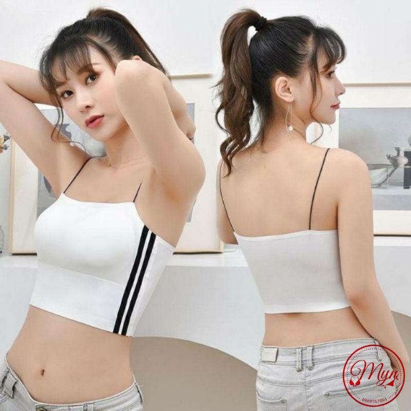 ÁO BRA KẺ HAI BÊN SƯỜN, DÂY BÚN DÁNG SIÊU ĐÁNG YÊU