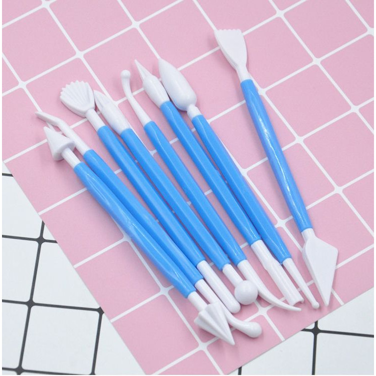 Bộ Dụng Cụ Điêu Khắc Tạo Hình Đất Sét Bằng Nhựa