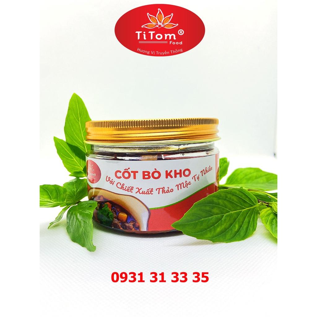 Gia vị nấu bò kho - Gia vị bò kho - Gia vị bò kho nêm sẵn - Cốt bò kho TITOM 250g