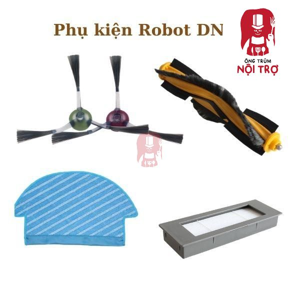 Phụ Kiện thay thế cho Robot hút bụi lau nhà DN