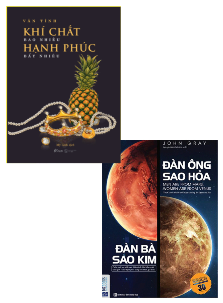 Combo Đàn Ông Sao Hỏa - Đàn Bà Sao Kim + Khí Chất Bao Nhiêu, Hạnh Phúc Bấy Nhiêu