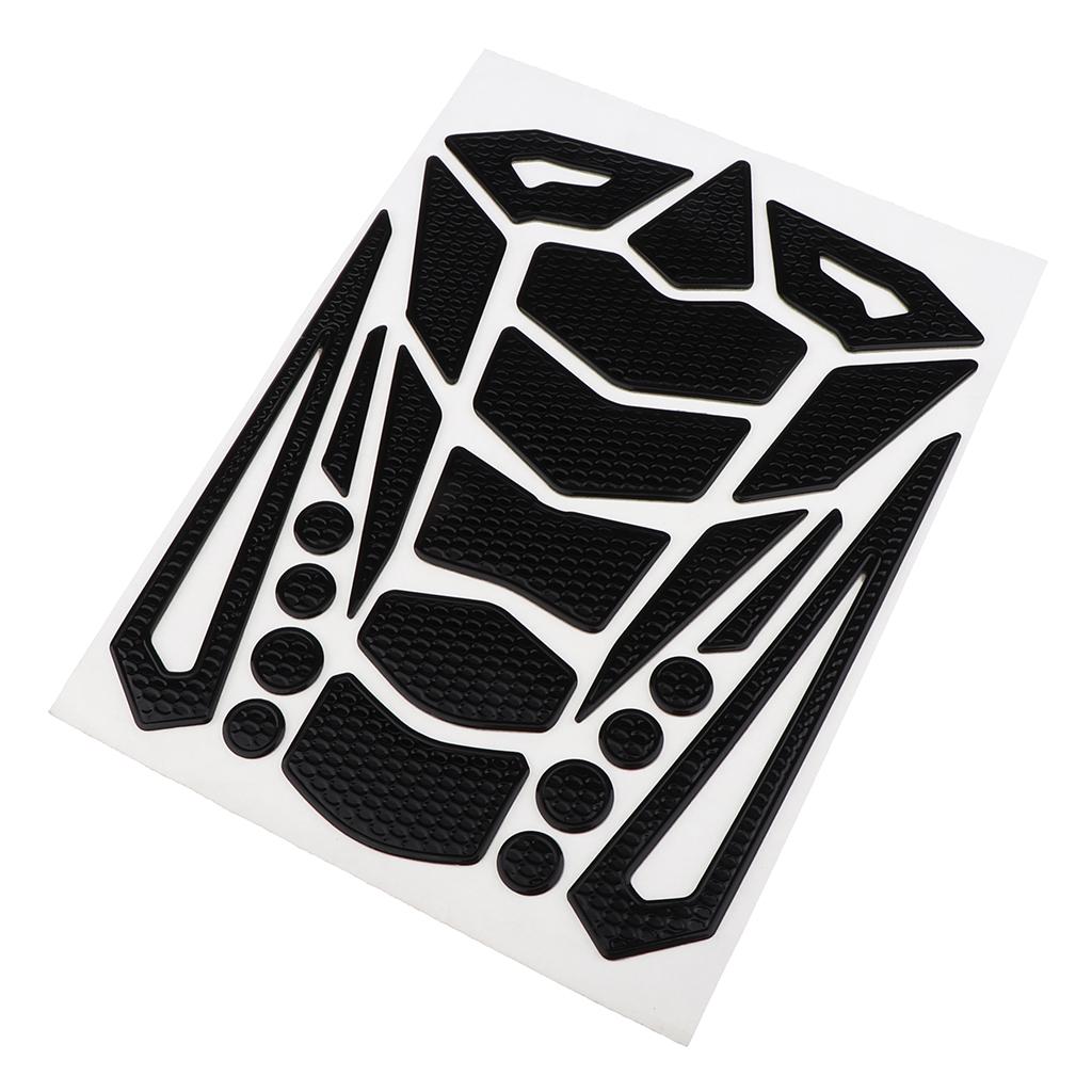Motorcycle Reflective Sticker Gas Tank Protector Knee Fuel Side Grips Universal fits for Motorbikes
