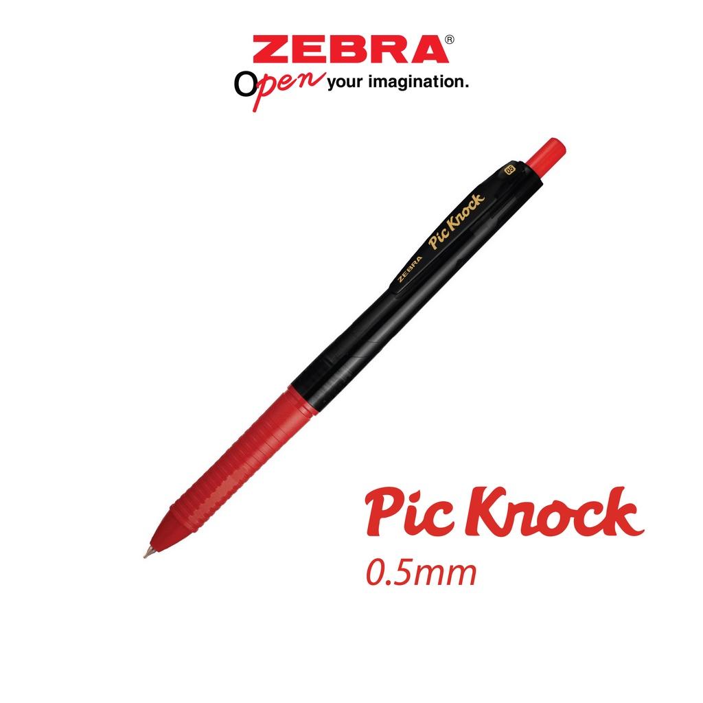 Viết bi bấm Pic Knock hộp 12 cây - Zebra
