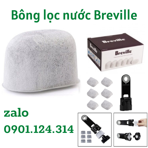 Combo 6 Bông Lọc Nước Máy Pha Cà Phê Breville