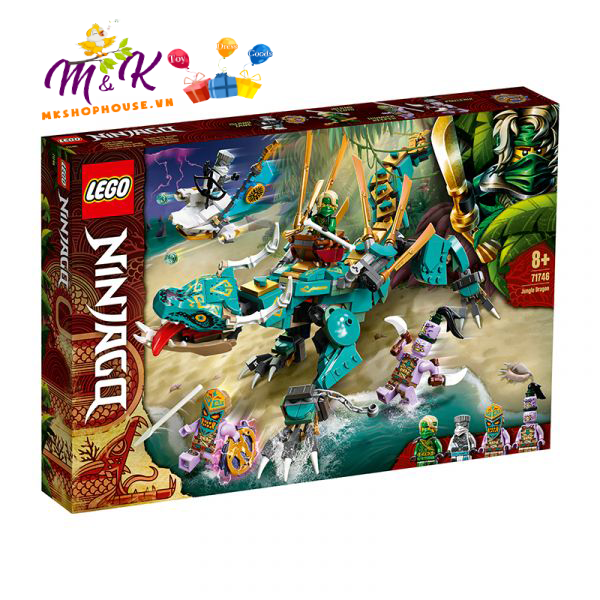 LEGO NINJAGO 71746 Rồng Thần Jungle Của Lloyd (506 chi tiết)