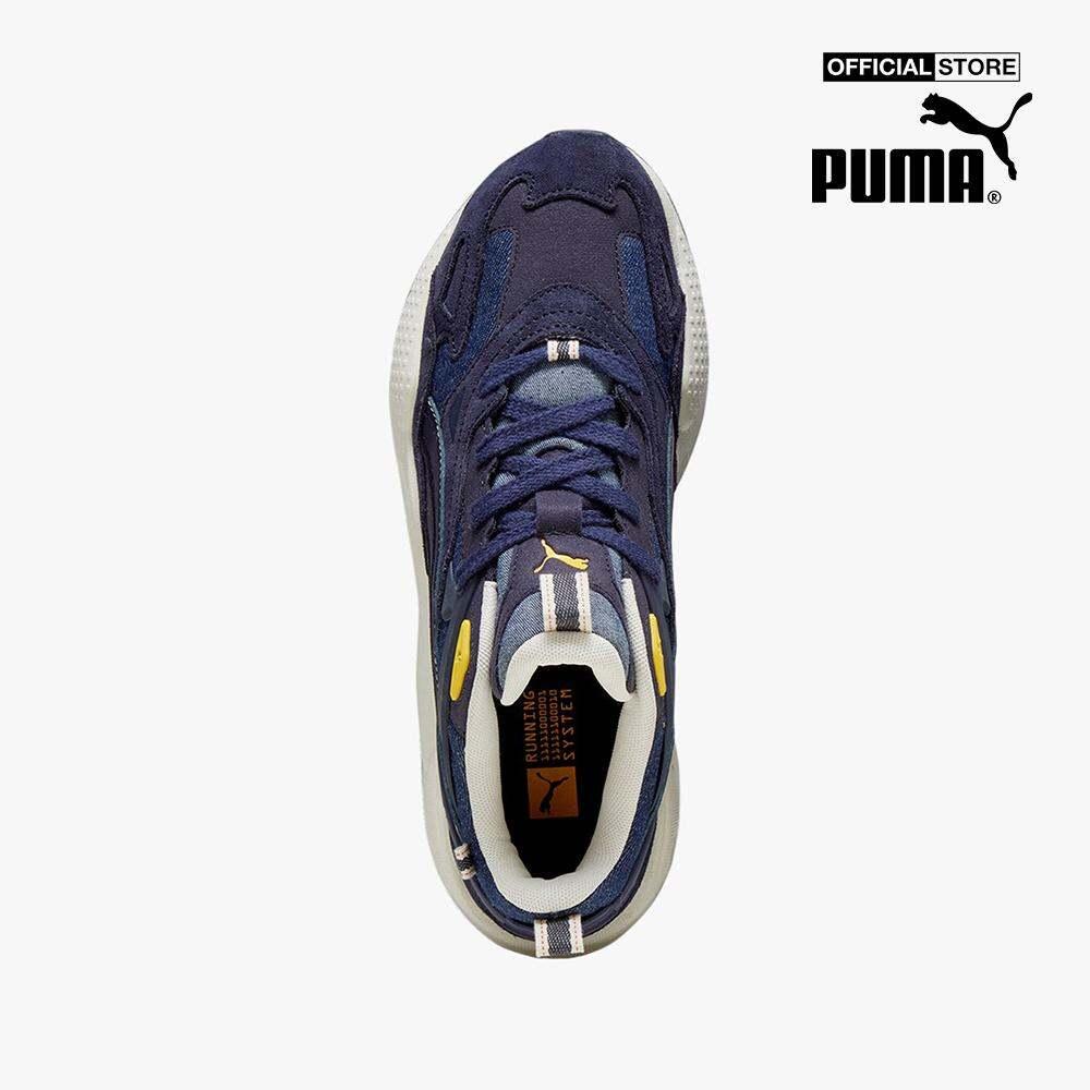 PUMA - Giày sneakers unisex cổ thấp RS X Efekt Indigo 393239-0