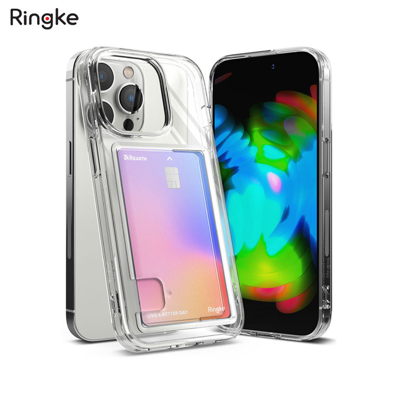 Ốp Lưng dành cho iPhone 14/14 Plus/14 Pro/14 Pro Max RINGKE Fusion Card - Hàng Chính Hãng