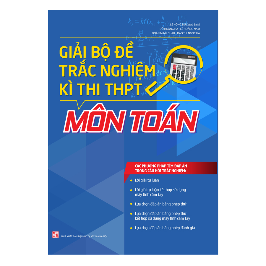 Giải Bộ Đề Trắc Nghiệm Kì Thi THPT Môn Toán