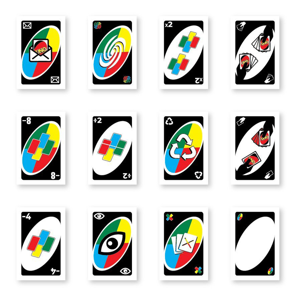 Hình ảnh  Bộ Board Game Uno Infinity bản mở rộng màu đỏ giúp rút gắn thời gian 1 ván chơi