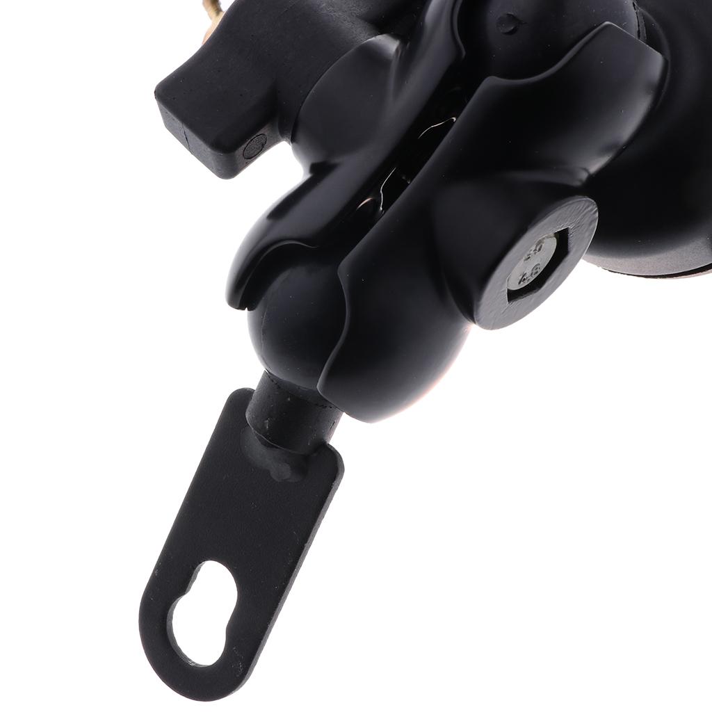 Universal Motorcycle  Handlebar Cell Phone Mount Holder USB Charger