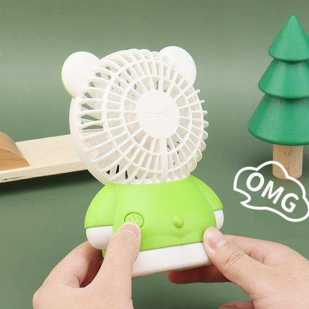Quạt mini fan để bàn cầm tay sạc pin có đèn siêu mát SQ2172
