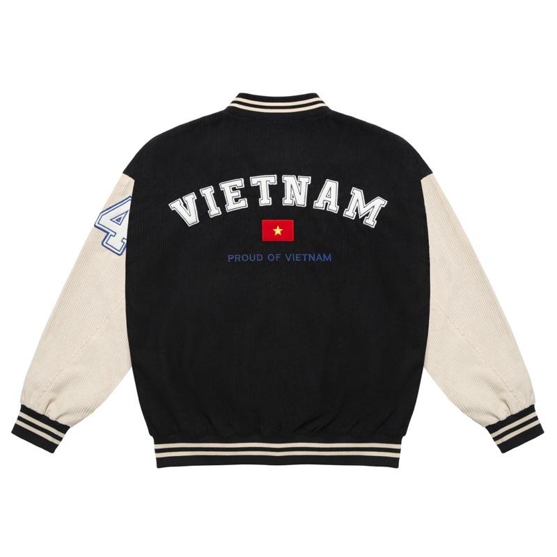 Áo Khoác Bomber UNDER 84 Vietnam Varsity Jacket - UJK001