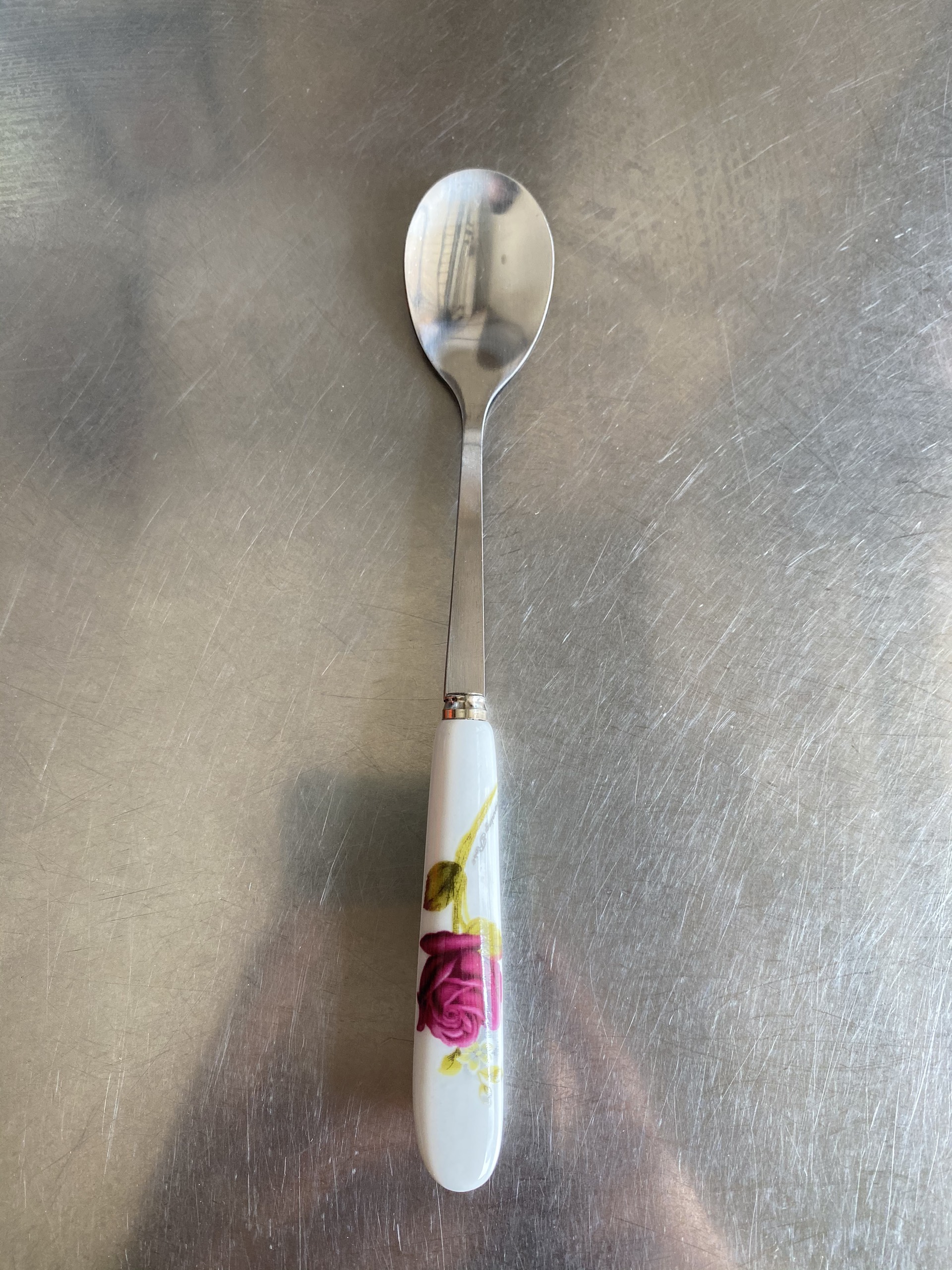 VÁ CƠM INOX TẶNG 1 MUỖNG CÁN SỨ