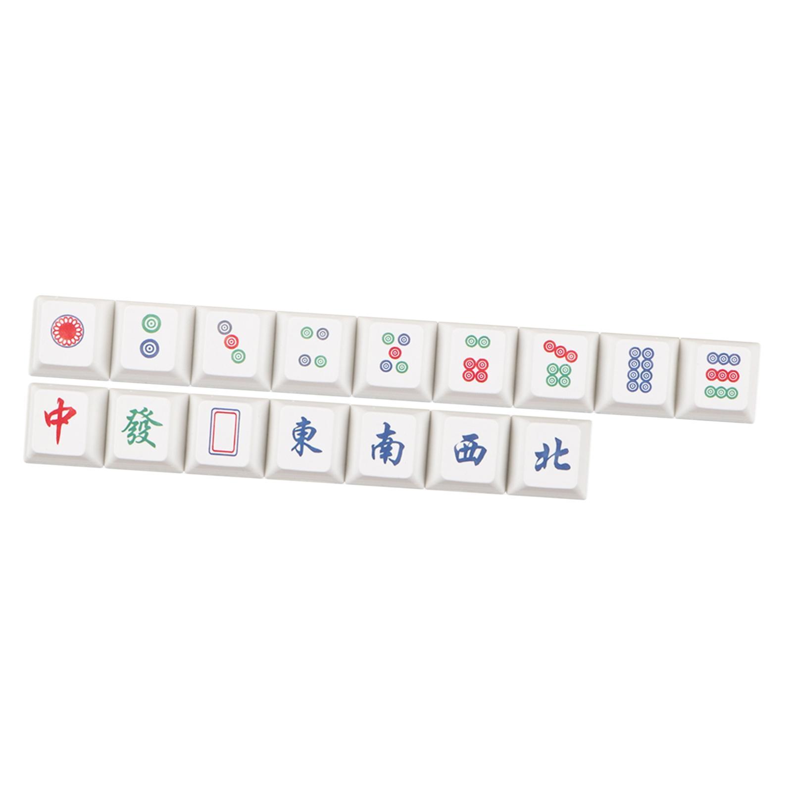 16 Key Chinese Mahjong Mechanical Keyboard  Easy to Read Home