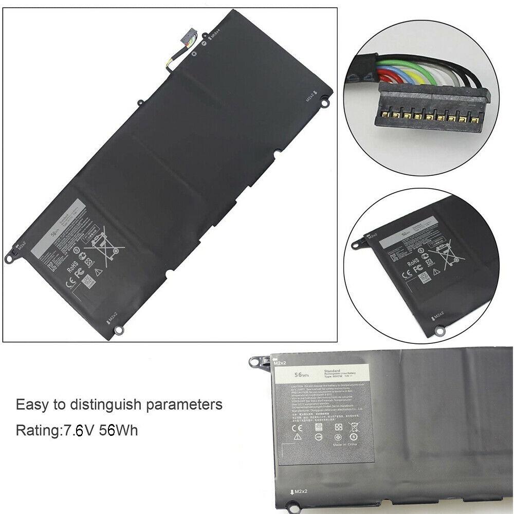 Pin Battery Dùng Cho Laptop Dell (Original) 56Wh XPS 13 9350 9343 90V7W