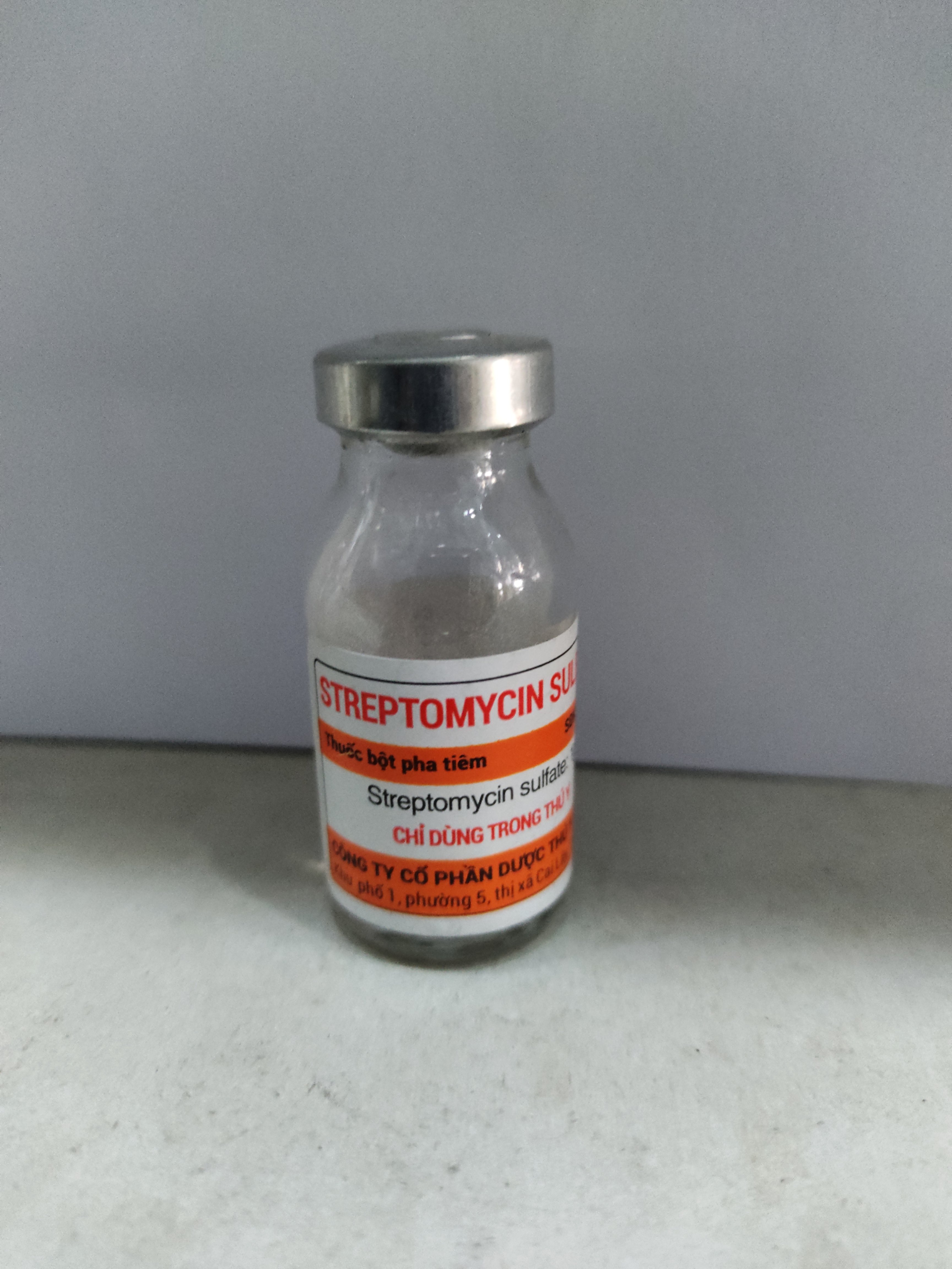 STREPTOMYCIN SULFATE chuyên tụ huyết trùng, tiêu chảy viêm ruột trên gia súc