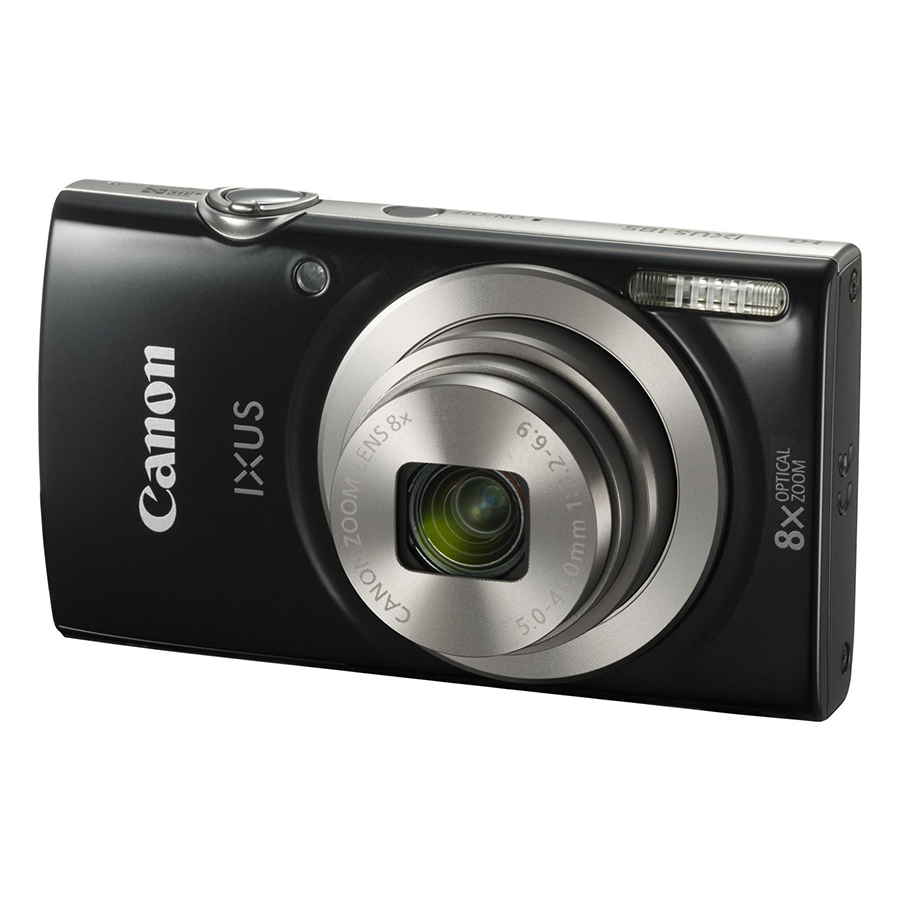 Máy Ảnh Canon IXUS 185 - Đen (Tặng Kèm Thẻ Nhớ Và Túi Đựng Máy Ảnh) - Hàng Chính Hãng