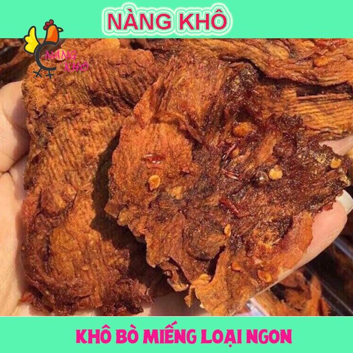 Khô Bò Miếng vị cay Tứ Xuyên 500gr | Nàng Khô