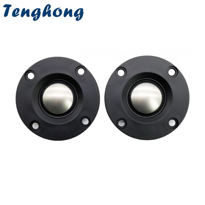 Tenghong 2 Loa Tweeter 2 Inch 4Ohm 6Ohm 8Ohm 10-15W Màng Peptide Loa Tweeter Từ Tính 52MM HIFI Loa Treble Cho Rạp Hát Tại Nhà Tự Làm Color: 8Ohm