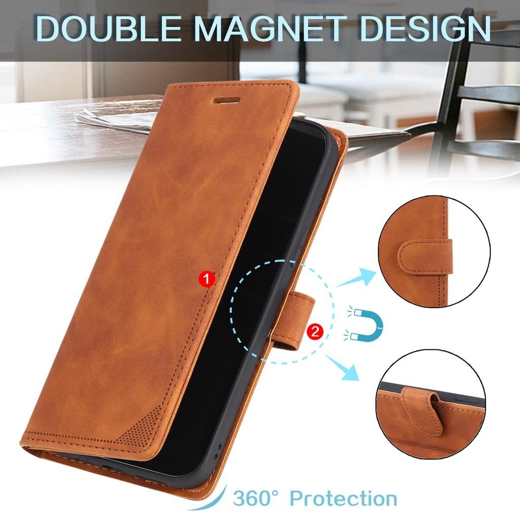 Ốp điện thoại da dạng ví đế lật chống trộm cho SAMSUNG GALAXY NOTE 8 NOTE 9 NOTE10+ / NOTE 10 PRO NOTE20 ULTRA 5G S8 PLUS / S8+ S9 PLUS / S9+
