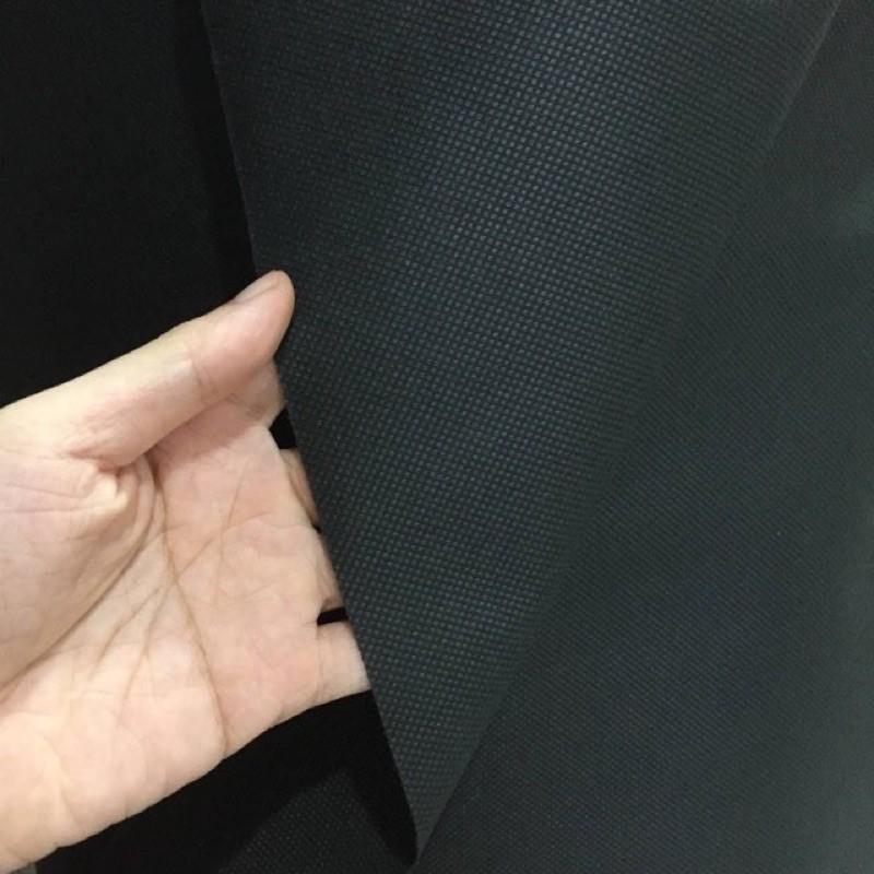 Vải không dệt màu đen dầy khổ 1,6m ~ 1m