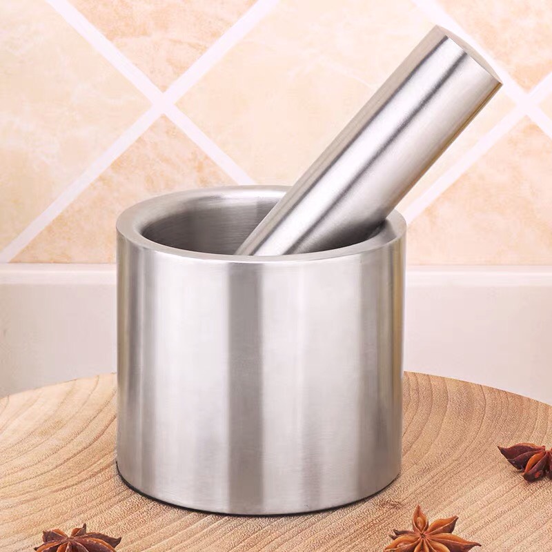 Bộ cối chày inox 304 Anshin - trọn đời không han gỉ - bảo vệ sức khỏe cho người sử dụng- CGIN