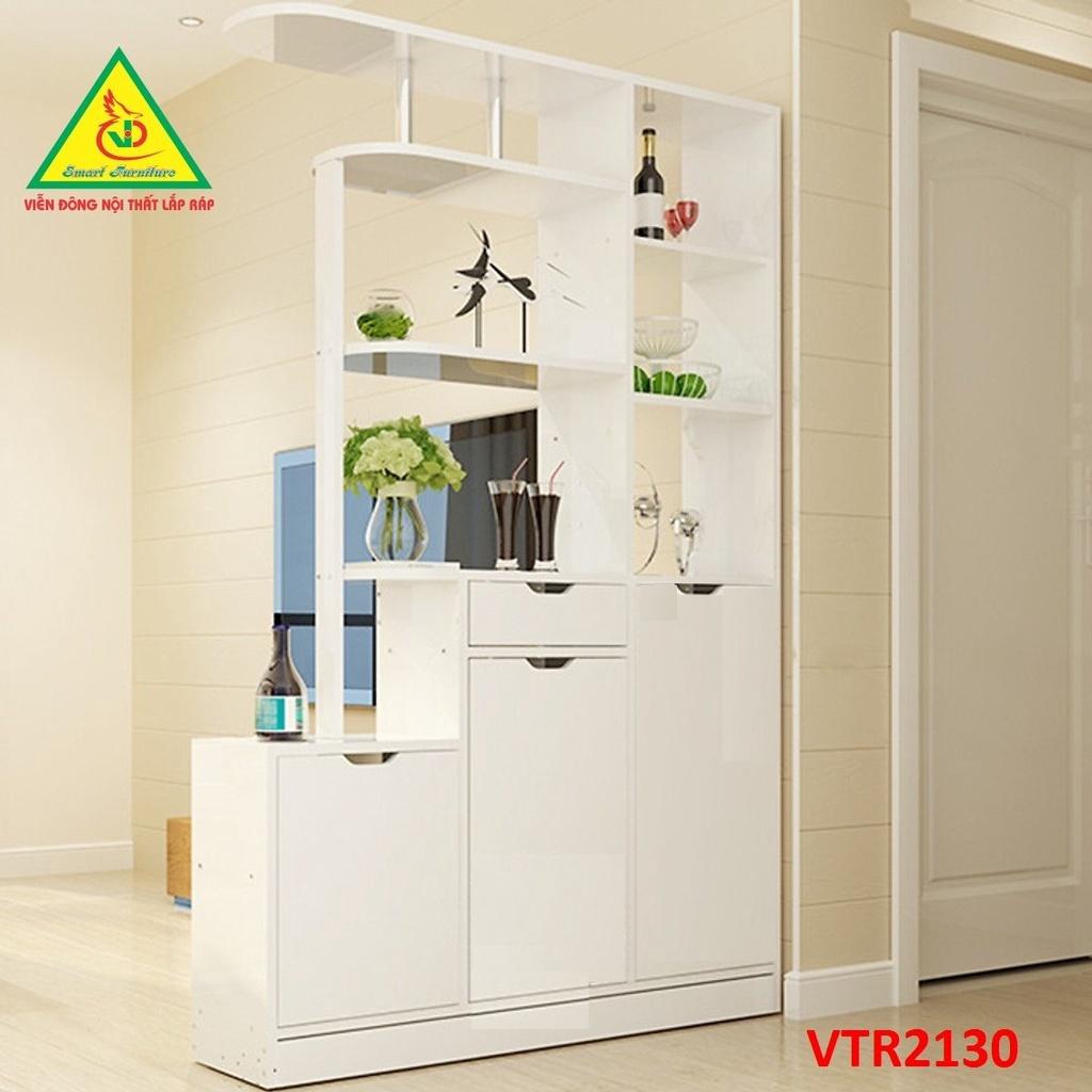 TỦ KỆ TRANG TRÍ KIÊM VÁCH NGĂN VTR2130- Nội thất lắp ráp Viendong Adv