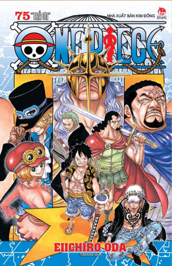 One Piece - Tập 75 - Bìa rời
