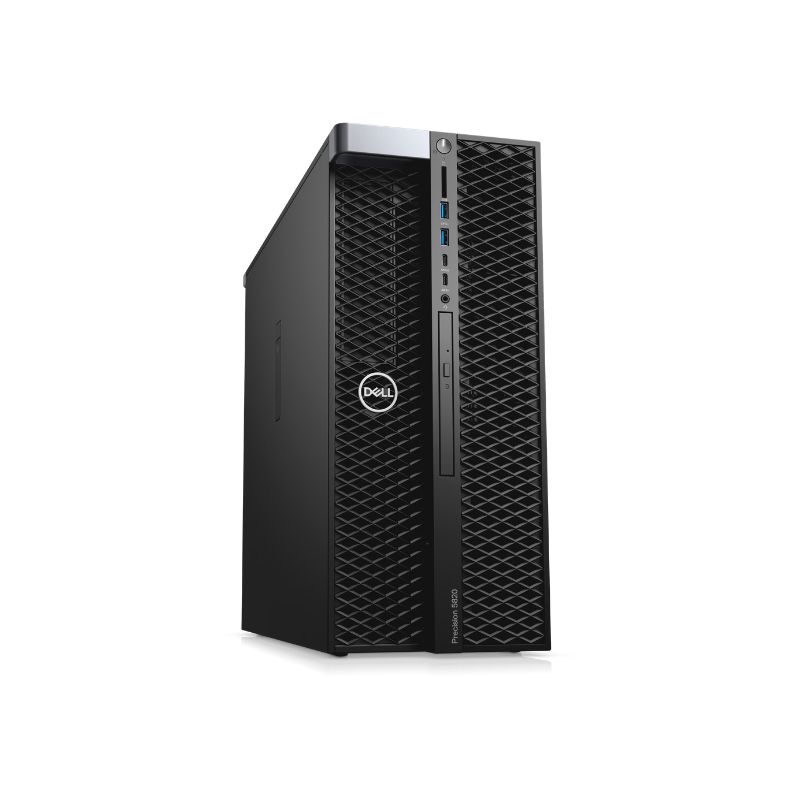 Máy tính trạm Dell Precision 5820 Tower XCTO Base/ Intel Xeon W-2223/ Ram 16GB (2*8GB) / HDD 1TB + SSD 512GB / Nvidia T400 4GB / DVD+/-RW / K&M/ Windows 11 Pro / 3Yrs - hàng chính hãng