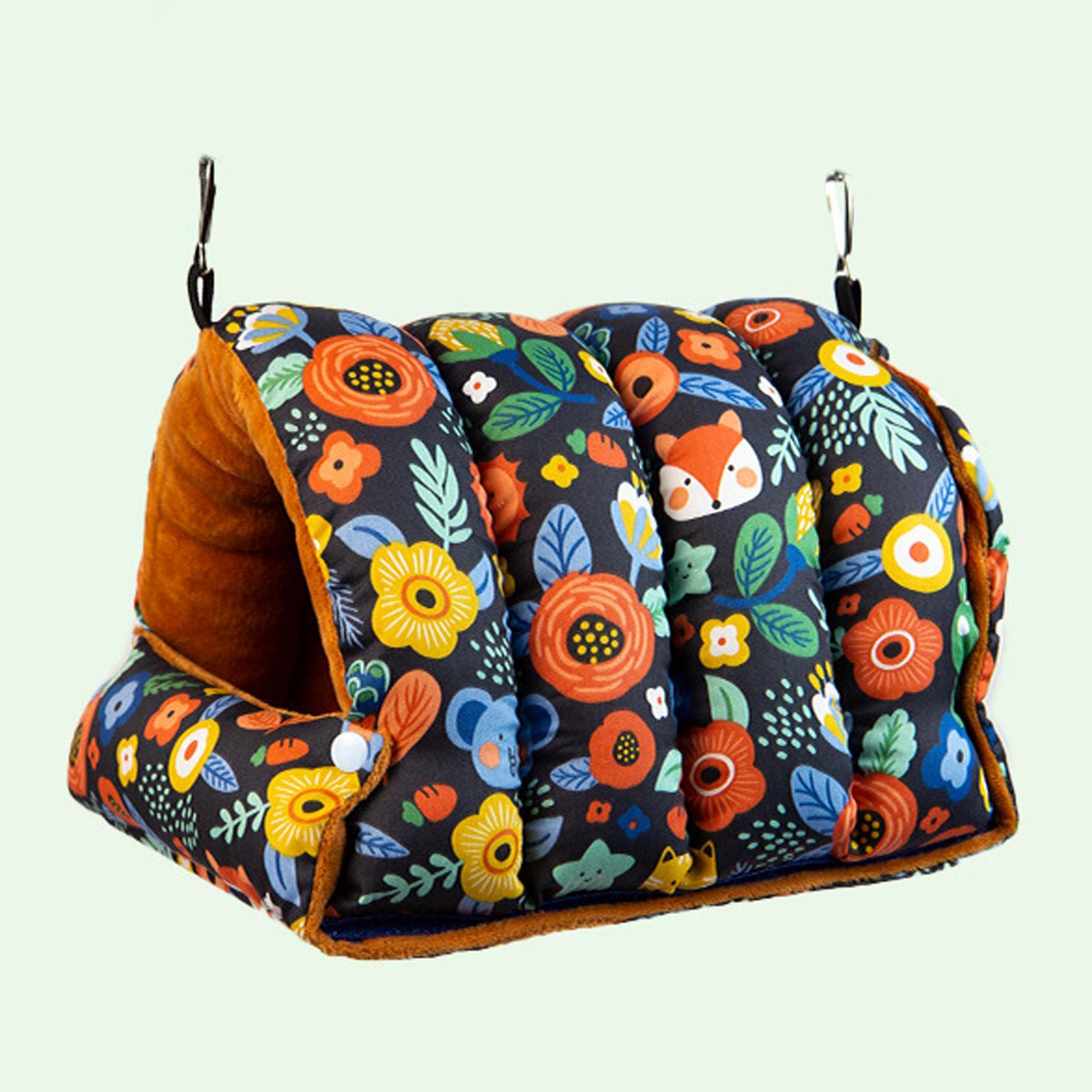 Bird Nest Comfortable Bed Cave Bird Hideaway for Budgie Cockatoo Finches